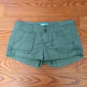 American Eagle Outfitters Green Cargo Shorts